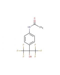 Astatech N-(4-(1,1,1,3,3,3-HEXAFLUORO-2-HYDROXYPROPAN-2-YL)PHENYL)ACETAMIDE, 95.00% Purity, 0.25G